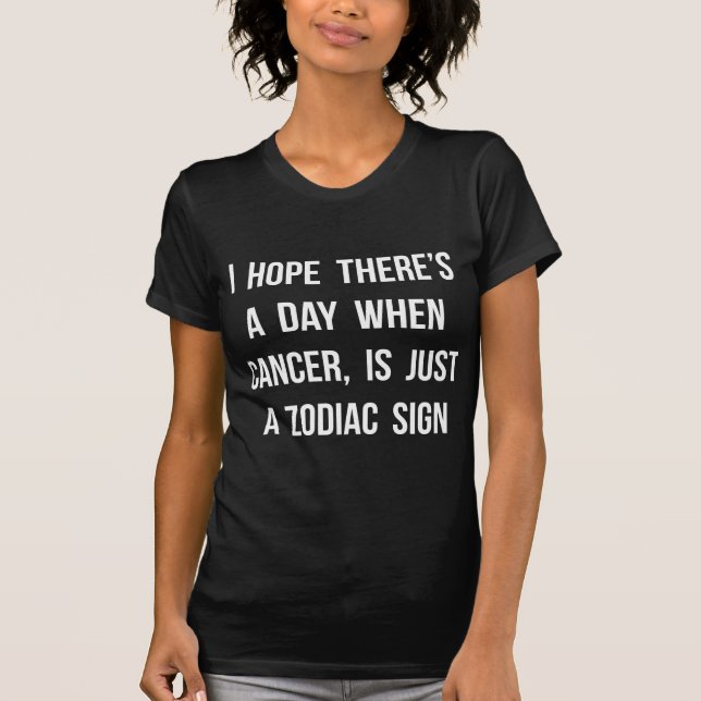 T-shirt Symbole du cancer du zodiaque (Devant)