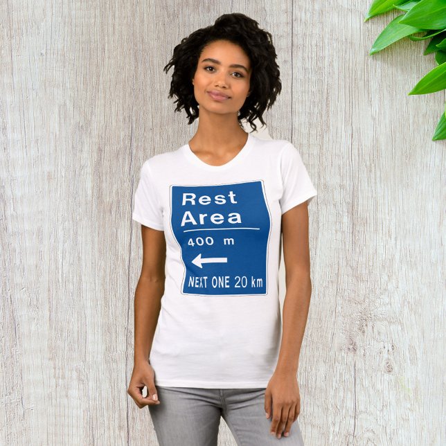T-shirt Symbole du chemin de gauche de la zone de repos 40 (Créateur téléchargé)