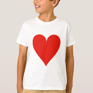 T-shirt Symbole du coeur