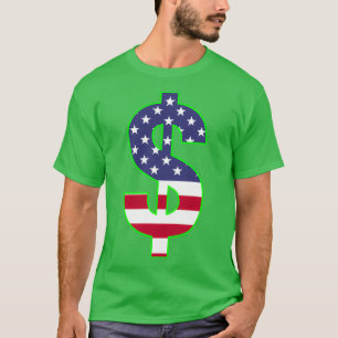 T-shirt Symbole du dollar américain