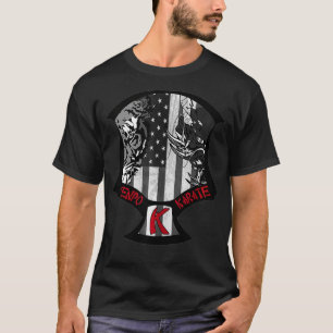T-shirt Symbole du dragon de tigre de karaté Kenpo 