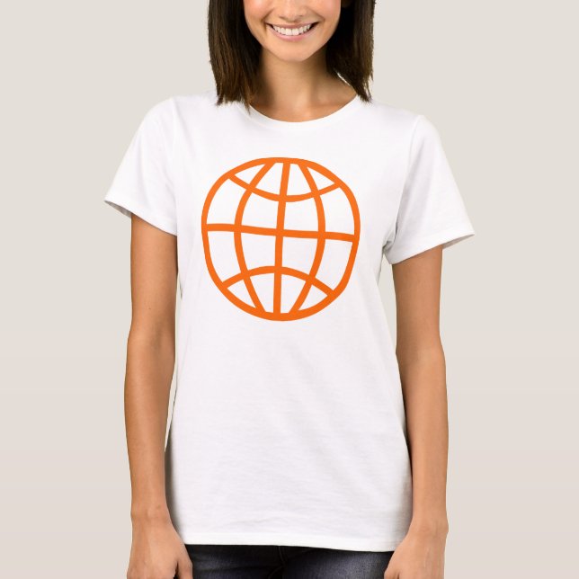 T-shirt Symbole du monde (Devant)