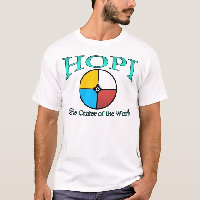 T-shirt Symbole du monde de Hopi (Devant)