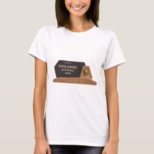 T-shirt Symbole du parc national des Badlands