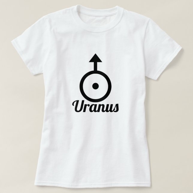 T-shirt Symbole d'Uranus (Design devant)