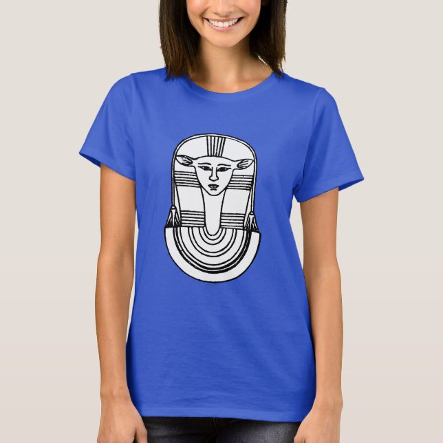 T-shirt Symbole égyptien : Hathor (Devant)