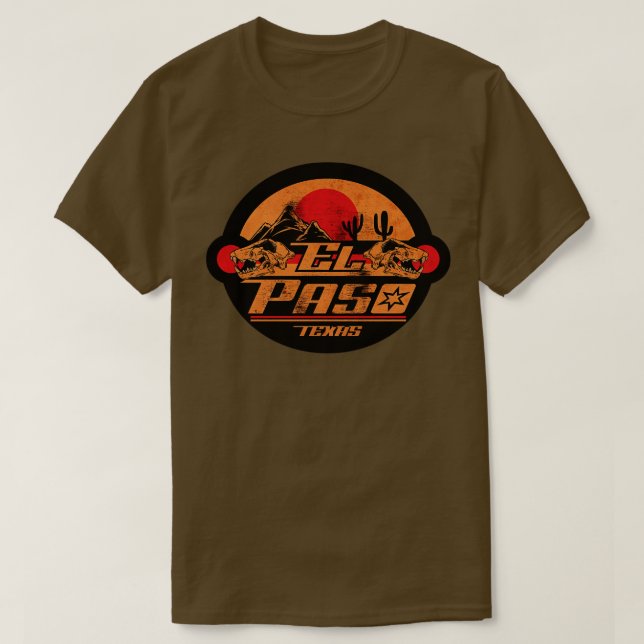 T-shirt SYMBOLE El Paso Texas (Design devant)