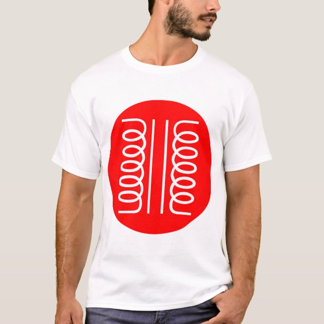 T-shirt Symbole encerclé - Transformateur (Devant)