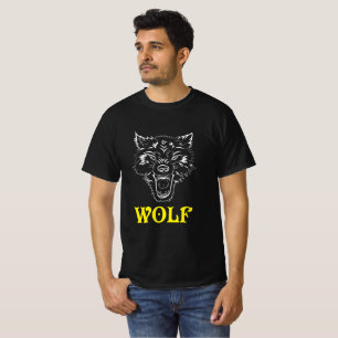 T-shirt Symbole et signe du logo du loup