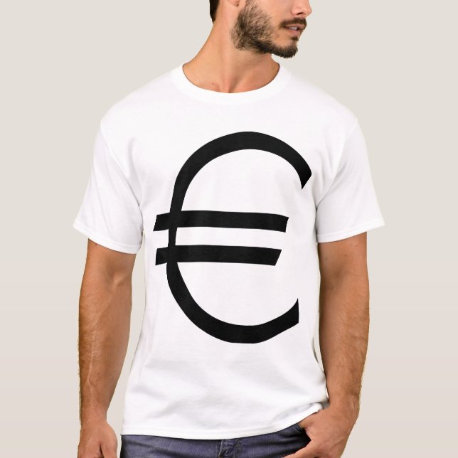 T-shirt SYMBOLE Euro (Devant)