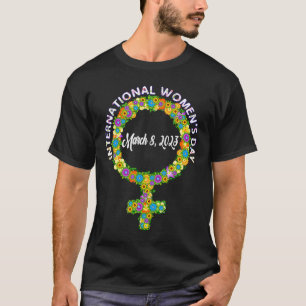T-shirt Symbole féminin de la Journée internationale de la
