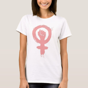 T-SHIRT SYMBOLE FÉMININ PREMIER DROIT SOCIAL
