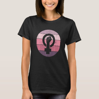 T-shirt Symbole féministe Femme Égalité Femme Vers le fémi