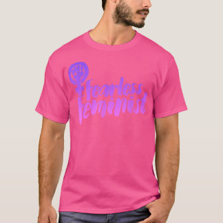 T-shirt Symbole féministe sans peur Retro977