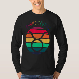T-shirt Symbole Fière Taurus Lgbtq Astrologie Zodiac Signe