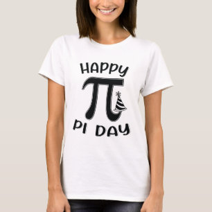T-shirt Symbole Geek des mathématiques de l'anniversaire d
