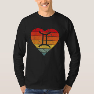 T-shirt SYMBOLE GEMini SYMBOLE RÉtro DU COEUR DU COEUR Zod