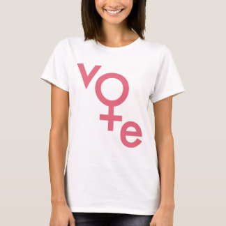 T-shirt Symbole genre des votes des femmes