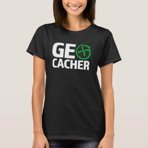 T-shirt Symbole Geocacher Geo Cacher Treasure Cache Chasse
