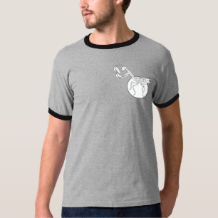 T-shirt Symbole Homme Mantis - Noir & Blanc