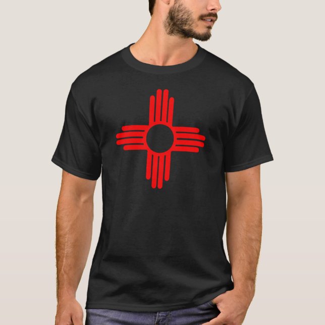 T-shirt Symbole indien de Sun (Devant)