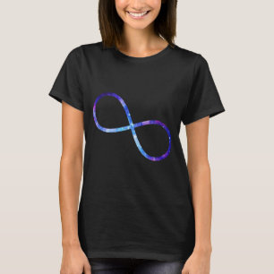 T-shirt Symbole infini nébuleux