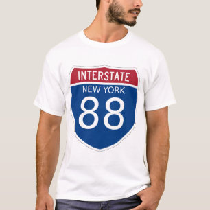 T-shirt SYMBOLE INTERÉTAT 88 DE New York