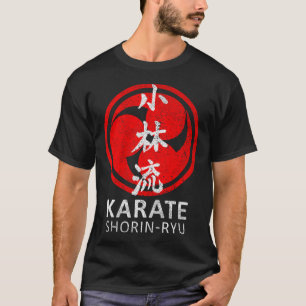 T-shirt Symbole karaté Shorin Ryu Kanji Japon Martial Art