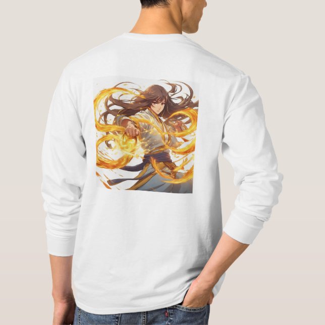 T-shirt Symbole Kung Fu Fu Fighter 16 Plus (Dos)