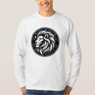 T-shirt Symbole Lion Lion Lion Lion de l'Horoscope