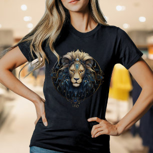 T-shirt Symbole Lion Zodiaque moderne Soleil Signal Lion F