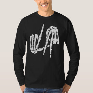 T-shirt SYMBOLE MAIN Freaky Los Angeles Squelette LA