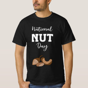 T-shirt Symbole national du jour de la noix