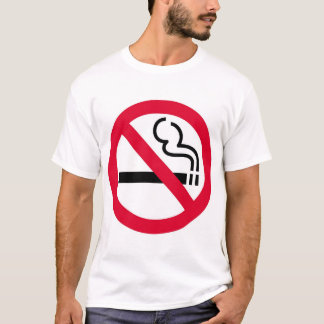 T-shirt Symbole non-fumeurs