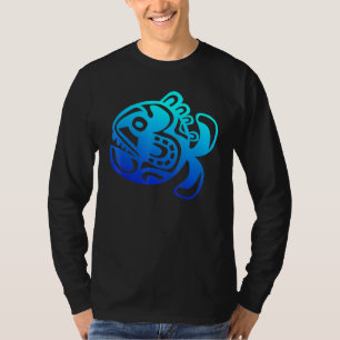 T-shirt Symbole Poisson Culture Haka Kia Ora Danse Nouvell