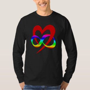 T-shirt Symbole Polyamory Coeur Infini Lgbt Csd