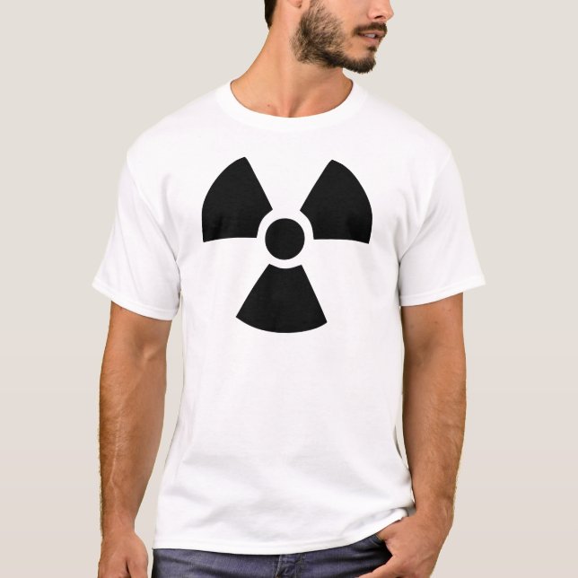 T-shirt Symbole radioactif (Devant)