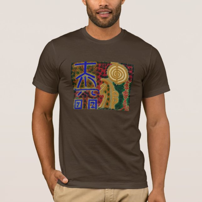 T-SHIRT SYMBOLE REIKI KARUNA 18 (Devant)