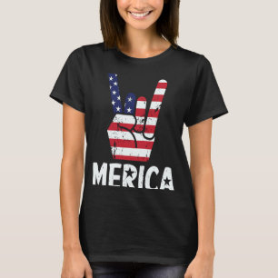 T-shirt SYMBOLE RICHESSE RICHESSE 4 juillet AMÉRICAIN FL