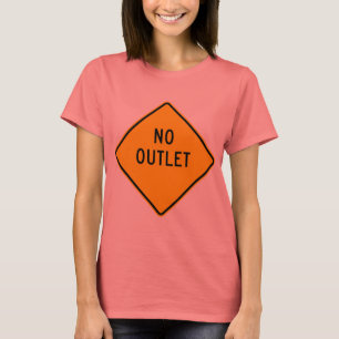 T-shirt Symbole routier de sortie