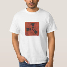 Symbole RUST Noir sur Rouge Sale