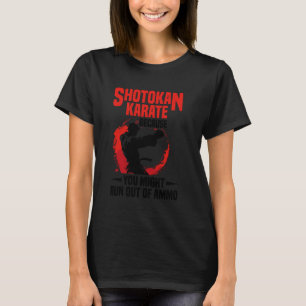 T-shirt Symbole Shotokan Formation Pas Bleus Professeur Sh