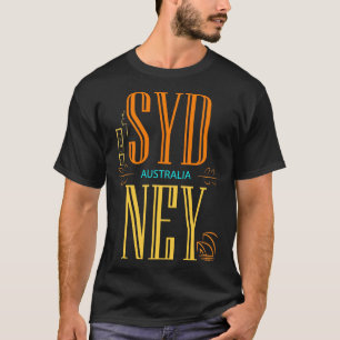 T-shirt SYMBOLE SIGNIFICATIF D'Australie DE Sydney