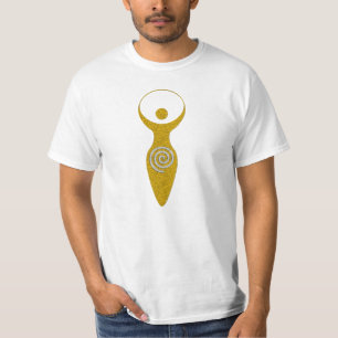 T-shirt Symbole Spirituel - Déesse De La Terre Gaya 1 Flam