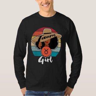T-shirt Symbole Taurus Jeune Reine Joyeux Anniversaire Avr