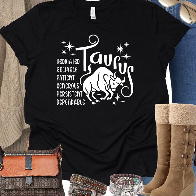 T-shirt Symbole Taurus Zodiaque Horoscope Personnalité Tra (Créateur téléchargé)