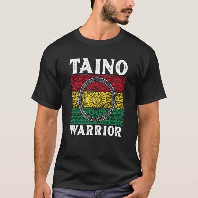 T-shirt Symbole traditionnel du drapeau du guerrier de Tai (Devant)
