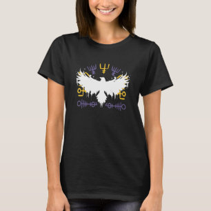 T-shirt Symbole Viking Corbeau Runes Viking