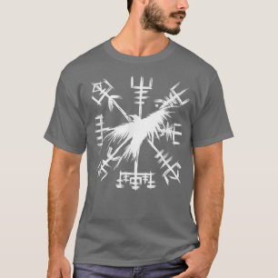 T-shirt Symbole vikingVEGVISIR avec boussole viking