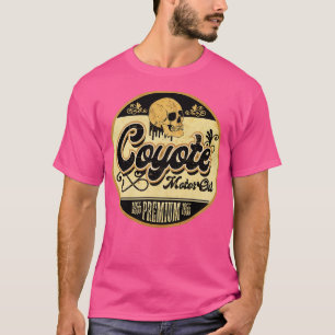 T-shirt SYMBOLE Vintage À L'Huile De Coyote